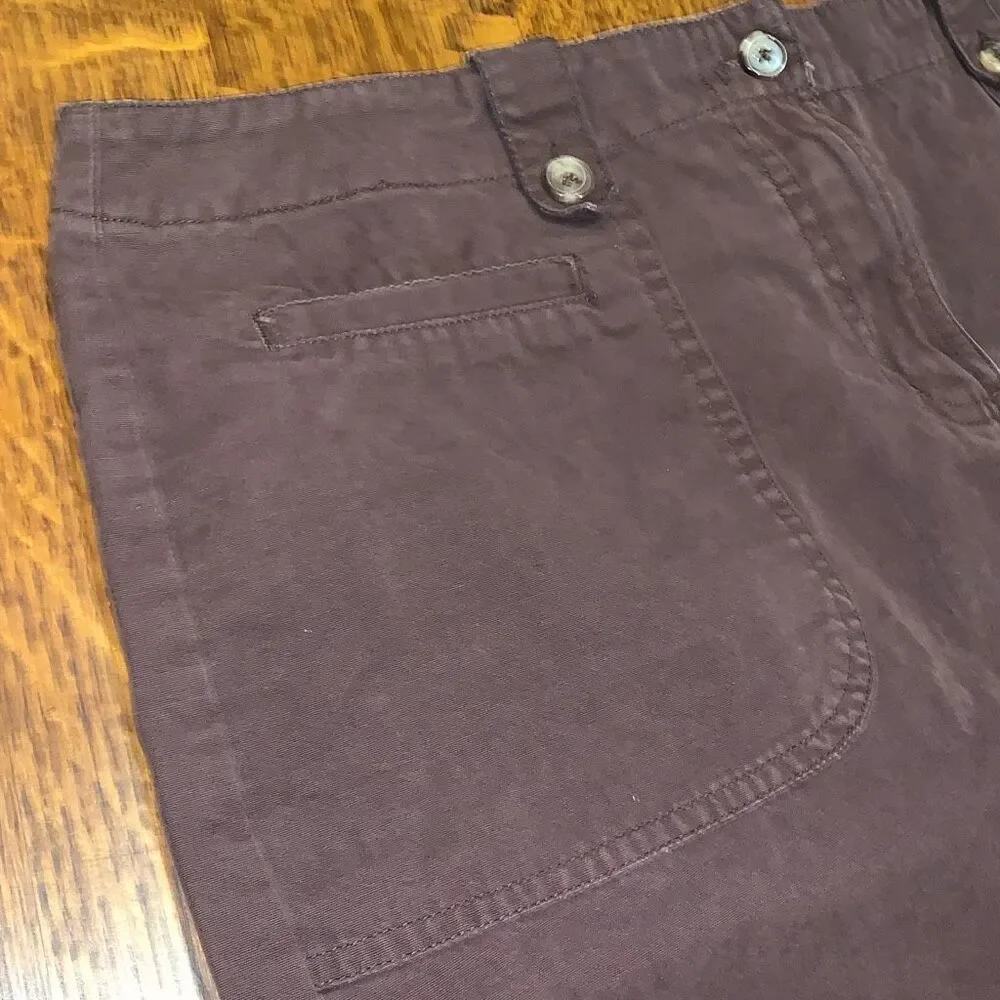 Vintage White Stag Brown‎ Khaki Maxi Skirt Size 16